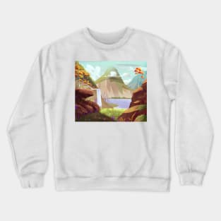 relaxing your eyes Crewneck Sweatshirt